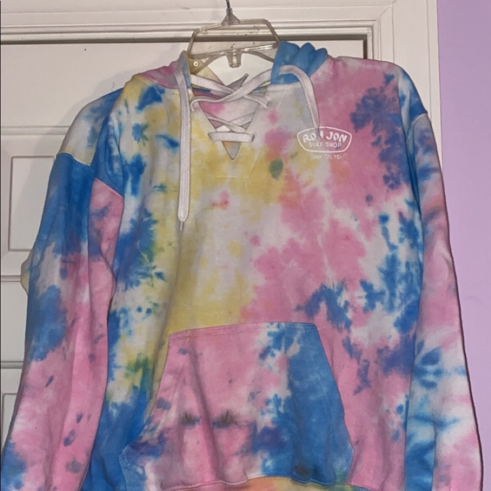 ron jon tie dye hoodie